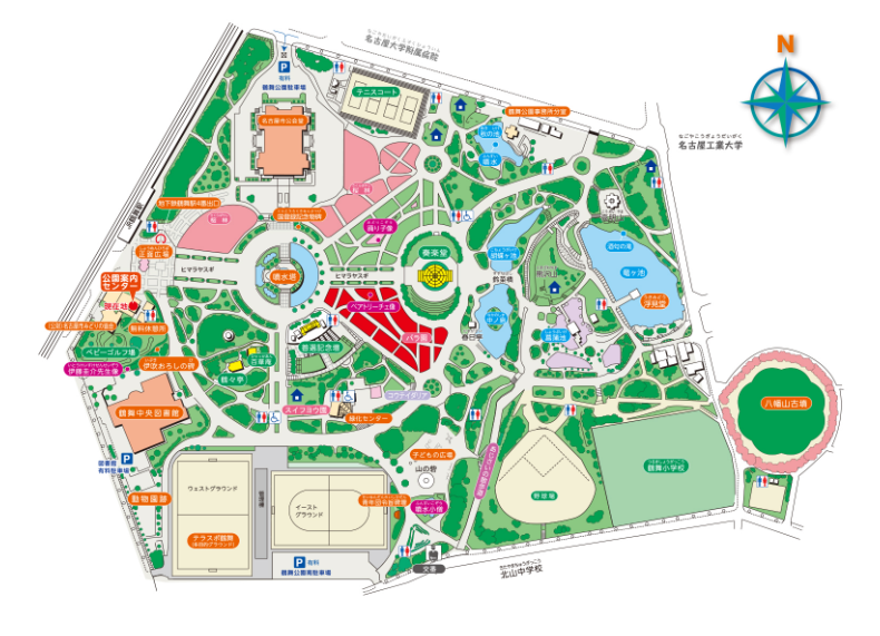 鶴舞公園のお花見21穴場は ライトアップの時間や見頃と駐車場の情報 Happy Lucky Time